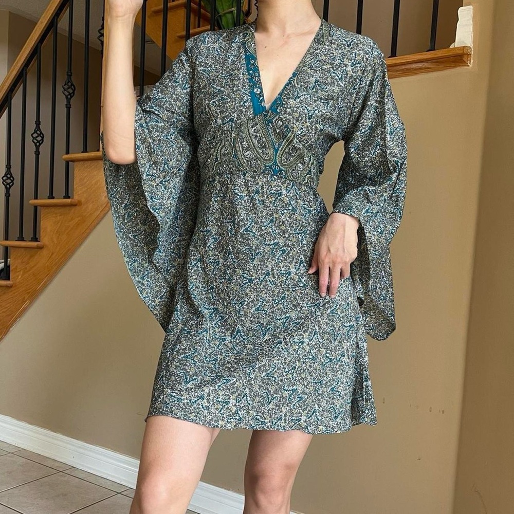 Vintage Kimono style dress